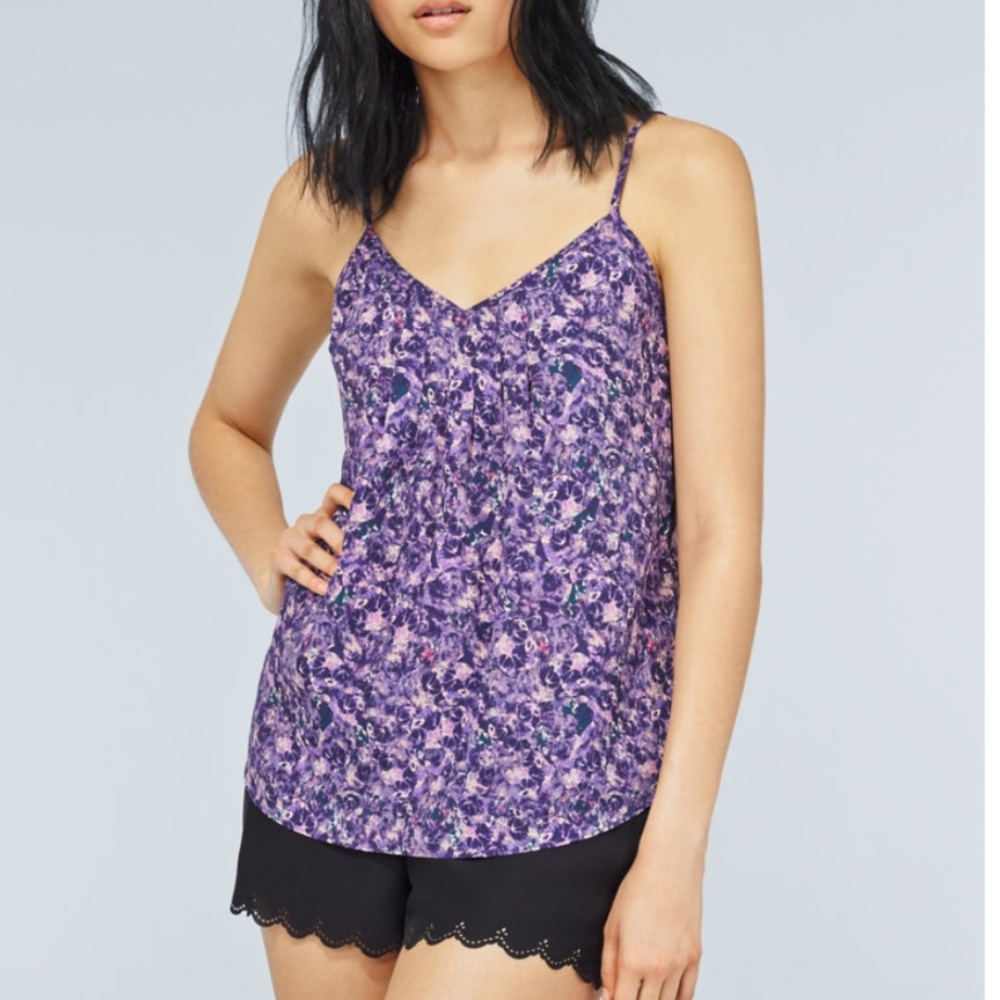 Talula Aritzia Waverly Cami Tank Top Printed
